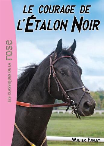 Couverture du livre « L'étalon noir t.13 ; le courage de l'étalon noir » de Walter Farley et Steven Farley aux éditions Hachette Jeunesse