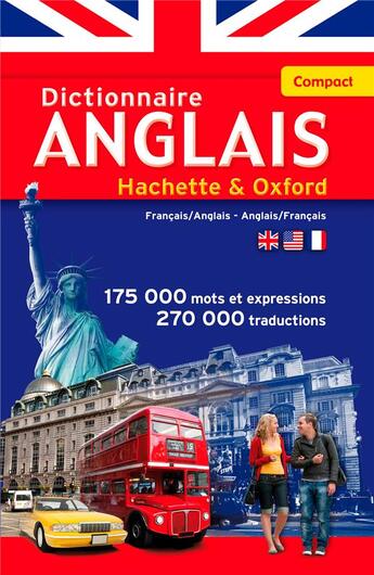 Couverture du livre « Dictionnaire anglais hachette Oxford compact » de  aux éditions Hachette Education