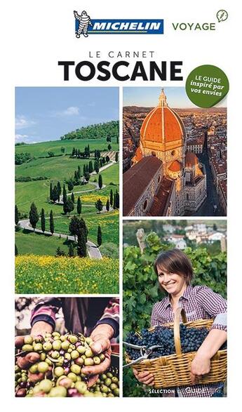 Couverture du livre « Carnet Toscane » de Collectif Michelin aux éditions Michelin