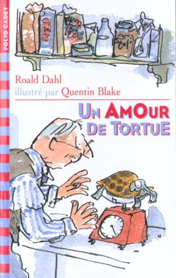 Couverture du livre « Un amour de tortue » de Roald Dahl aux éditions Gallimard-jeunesse