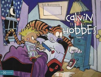 Couverture du livre « Calvin et Hobbes - original Tome 2 » de Bill Watterson aux éditions Hors Collection