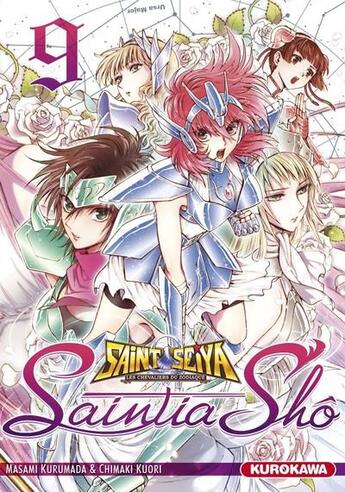 Couverture du livre « Saint Seiya : les chevaliers du Zodiaque - Saintia Shô Tome 9 » de Masami Kurumada et Chimaki Kuori aux éditions Kurokawa