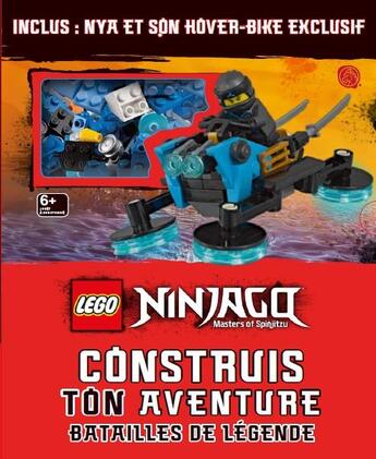 Couverture du livre « Lego Ninjago - masters of Spinjitzu ; construis ton aventure » de  aux éditions Qilinn