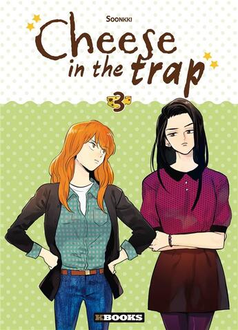 Couverture du livre « Cheese in the trap Tome 3 » de Soonkki aux éditions Kbooks