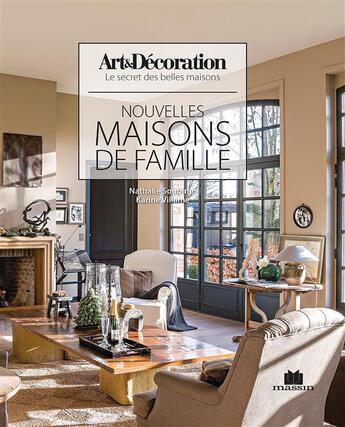 Couverture du livre « Nouvelles maisons de familles » de Nathalie Soubiran et Karine Villame aux éditions Massin