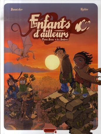 Couverture du livre « Les enfants d'ailleurs Tome 2 ; les ombres » de Bannister/Nykko aux éditions Dupuis