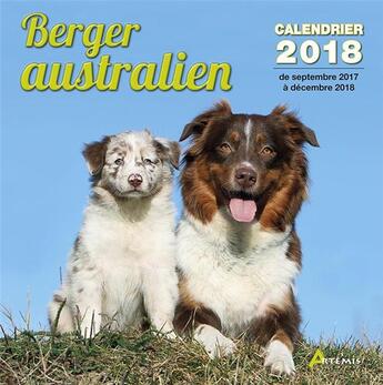 Couverture du livre « Berger australien (édition 2018) » de  aux éditions Artemis