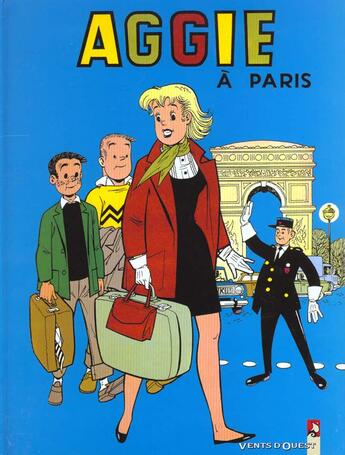 Couverture du livre « Aggie t.4 ; Aggie à Paris » de Hal Rasmusson aux éditions Vents D'ouest
