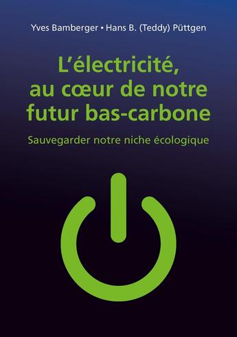 Couverture du livre « Électricité : vers un futur décarboné » de Yves Bamberger et Teddy Puttgen aux éditions Ppur