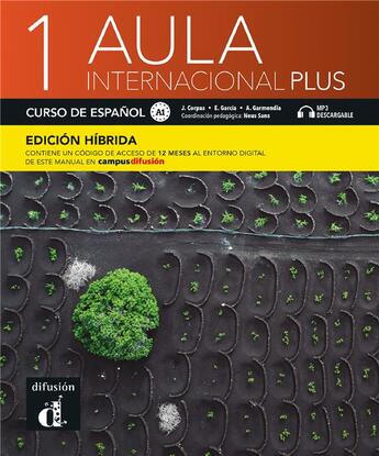 Couverture du livre « Aula internacional plus 1 ; espagnol ; livre de l'élève ; A1 » de  aux éditions La Maison Des Langues