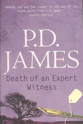 Couverture du livre « Death of an expert witness » de Phyllis Dorothy James aux éditions Faber Et Faber