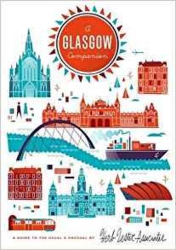 Couverture du livre « A glasgow companion (folded map) » de  aux éditions Herb Lester