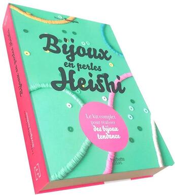 Couverture du livre « Bijoux en perles heishi ; le kit complet pour réaliser des bijoux tendance » de Bourgoin aux éditions Hachette Pratique