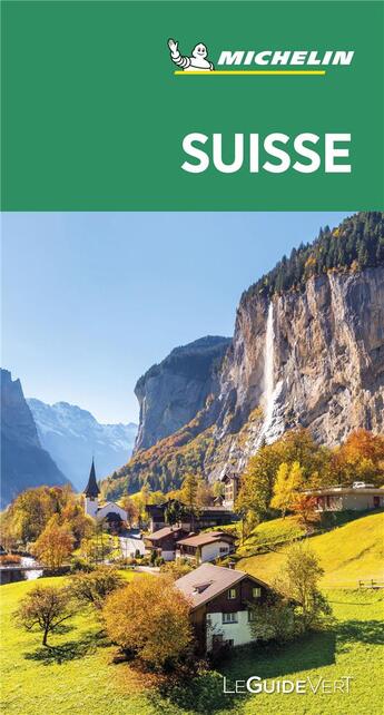 Couverture du livre « Suisse (édition 2020) » de Collectif Michelin aux éditions Michelin