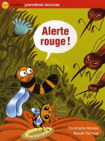 Couverture du livre « Alerte rouge » de Christophe Nicolas et Benoit Perroud aux éditions Nathan