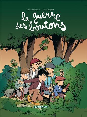 Couverture du livre « La guerre des boutons Tome 1 : l'honneur des Longeverne » de Olivier Berlion aux éditions Dargaud