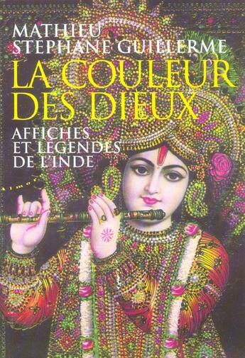 Couverture du livre « Couleur Des Dieux (La) » de Stephane Guillerme aux éditions Almora