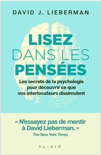 Couverture du livre « Lisez dans les pensées » de David Lieberman aux éditions Alisio