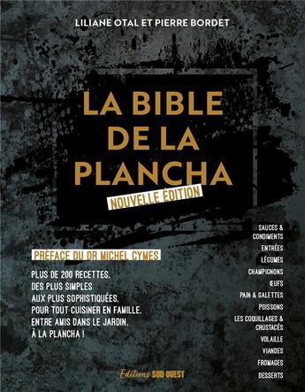 Couverture du livre « La bible de la plancha » de Otal/Bordet aux éditions Sud Ouest Editions