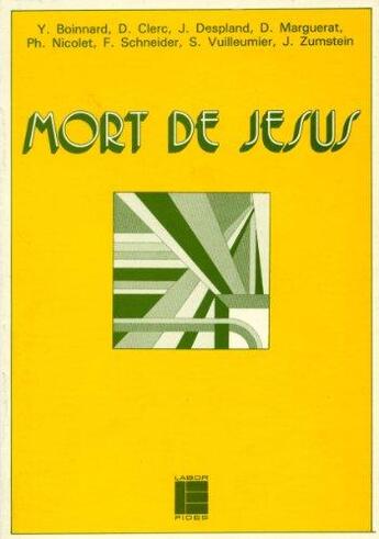 Couverture du livre « Mort et testament de jesus lab » de  aux éditions Labor Et Fides