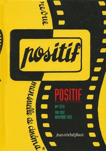 Couverture du livre « Positif 1 a 15 : 1952-1955 » de  aux éditions Nouvelles Editions Place