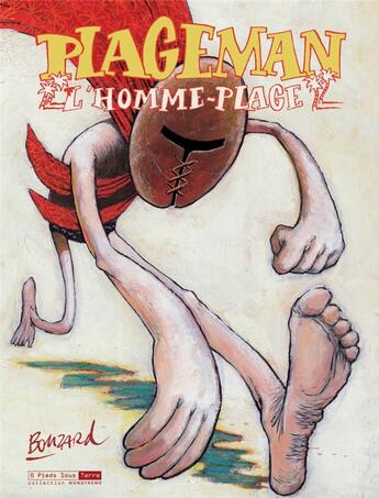 Couverture du livre « Plageman ; l'homme plage » de Guillaume Bouzard aux éditions Six Pieds Sous Terre