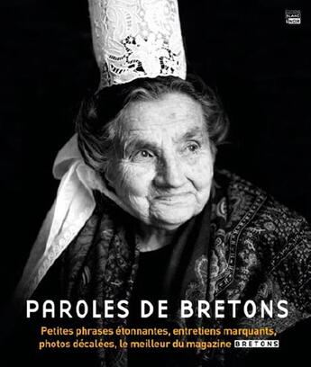 Couverture du livre « Paroles de Bretons t.2 » de  aux éditions Blanc Et Noir