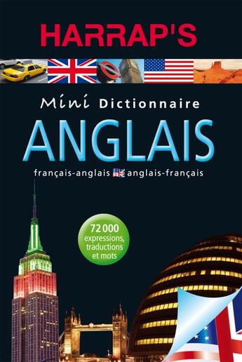 Couverture du livre « Mini dictionnaire Harrap's ; anglais-français / français-anglais (édition 2010) » de  aux éditions Harrap's