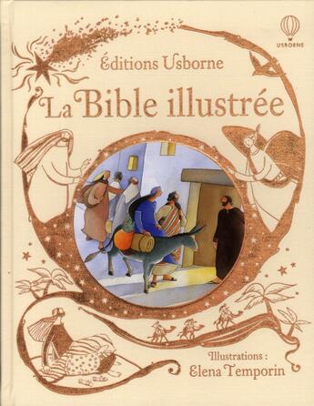 Couverture du livre « La bible illustrée » de Heather Amery aux éditions Usborne