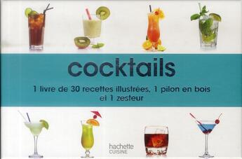 Couverture du livre « MINI-COFFRET ; cocktails » de Maya Barakat-Nuq aux éditions Hachette Pratique