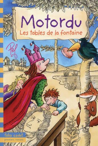 Couverture du livre « Les tables de la fontaine » de Pef aux éditions Gallimard-jeunesse