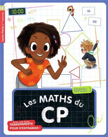 Couverture du livre « Les Maths Du Cp - Niveau 3 » de Laforgue/Ristord Mar aux éditions Pere Castor