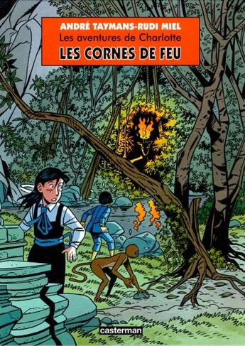 Couverture du livre « Cornes de feu (les) » de Taymans/Miel M/R aux éditions Casterman