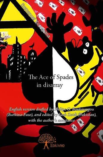 Couverture du livre « The ace of spades in disarray » de Emmanuel Zoungrana aux éditions Edilivre