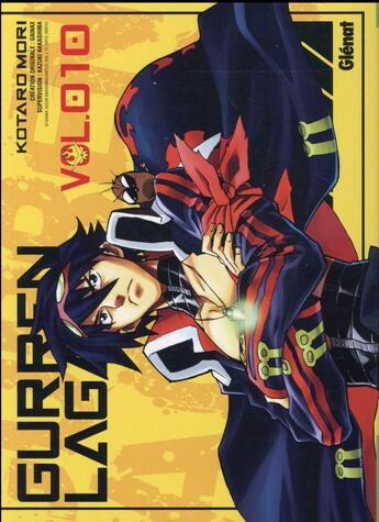 Couverture du livre « Gurren Lagann Tome 10 » de Kotaro Mori aux éditions Glenat