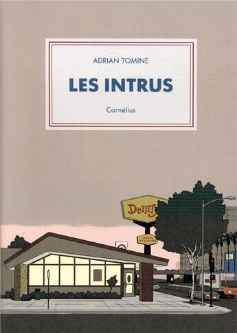 Couverture du livre « Les intrus » de Adrian Tomine aux éditions Cornelius
