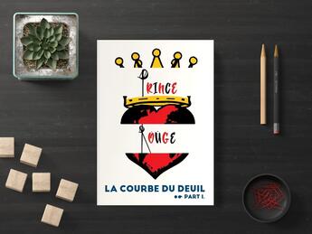 Couverture du livre « La Courbe Du Deuil Part I. » de Prince Rouge aux éditions Poesie Io