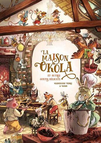 Couverture du livre « La maison Okola et autres contes délicats » de Clementine Ferry aux éditions Editions Du Lumignon