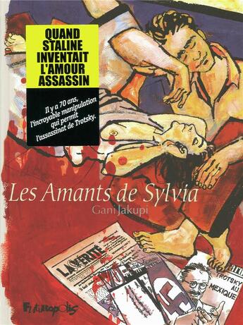 Couverture du livre « Les amants de Sylvia » de Gani Jakupi aux éditions Futuropolis