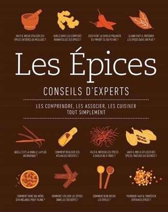 Couverture du livre « Les épices : conseils d'experts » de  aux éditions Dorling Kindersley