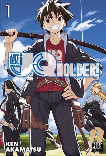 Couverture du livre « UQ holder ! Tome 1 » de Ken Akamatsu aux éditions Pika