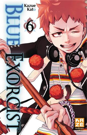 Couverture du livre « Blue exorcist t.6 » de Kazue Kato aux éditions Crunchyroll