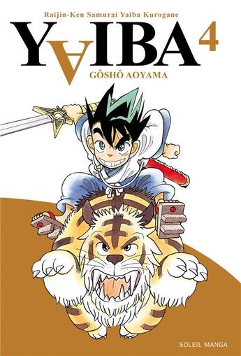 Couverture du livre « Yaiba Tome 4 » de Aoyama-G aux éditions Soleil