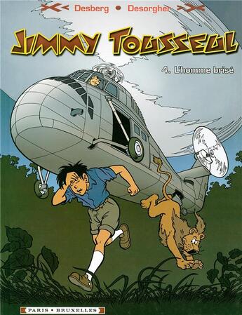 Couverture du livre « Jimmy Tousseul Tome 4 ; l'homme brisé » de Benoit Despas et Daniel Desorgher et Stephen Desberg aux éditions Glenat