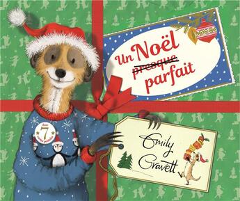 Couverture du livre « Un Noël presque parfait » de Emily Gravett aux éditions Kaleidoscope