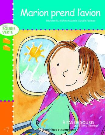 Couverture du livre « Marion prend l'avion » de Beatrice M. Richet aux éditions Dominique Et Compagnie