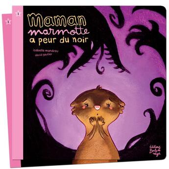 Couverture du livre « Maman marmotte a peur du noir » de David Gautier aux éditions Boule De Neige