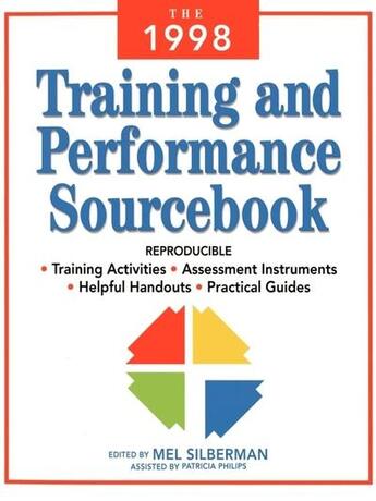 Couverture du livre « The 1998 training and performance sourcebook » de Silberman Mel aux éditions Mcgraw-hill Education