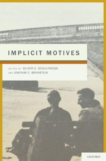 Couverture du livre « Implicit Motives » de Brunstein Joachim aux éditions Oxford University Press Usa