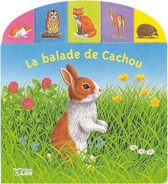 Couverture du livre « La balade de cachou » de  aux éditions Lito